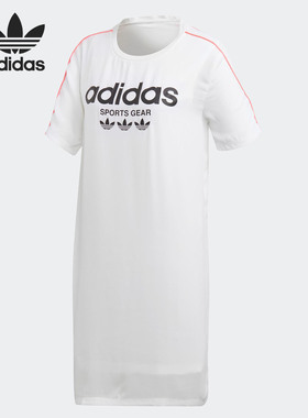 Adidas/阿迪达斯正品 AA DRESS新款女子运动休闲连衣裙CZ8333