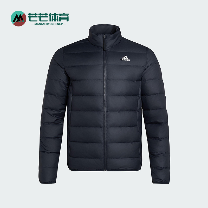 Adidas/阿迪达斯正品冬季男士修身保暖运动经典休闲羽绒服KG3151