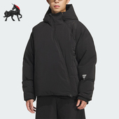 男士 Adidas 款 2025秋季 日常保暖连帽羽绒服KC2576 阿迪达斯正品