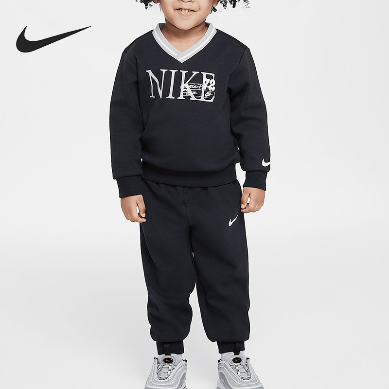 Nike/耐克正品Heritage Redux婴童针织休闲套装II3713-045,童装/婴儿装/亲子装,套装,淘宝优惠券,粉丝福利购,淘宝优惠卷