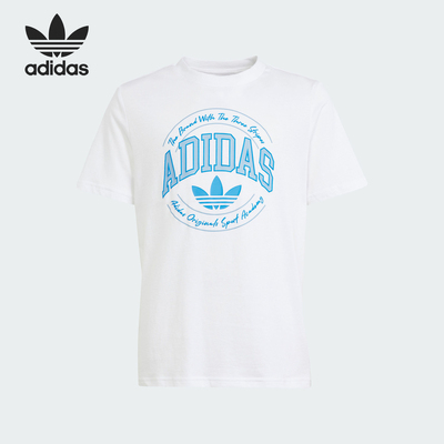 阿迪达斯三叶草休闲短袖