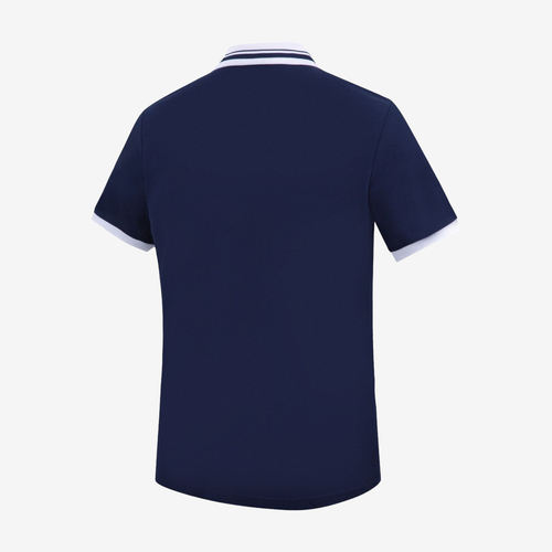 Skechers斯凯奇正品男凉感透气条纹撞色修身翻领衫P224M116-05CT
