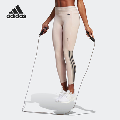 阿迪达斯女士紧身运动裤