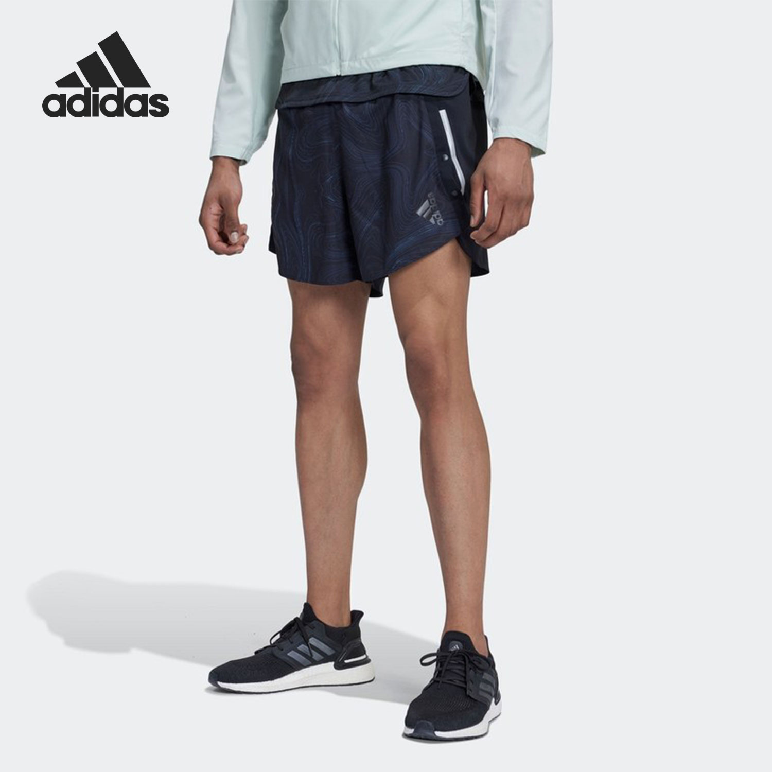 Adidas/阿迪达斯正品夏新款跑步训练男子透气运动短裤HM1213