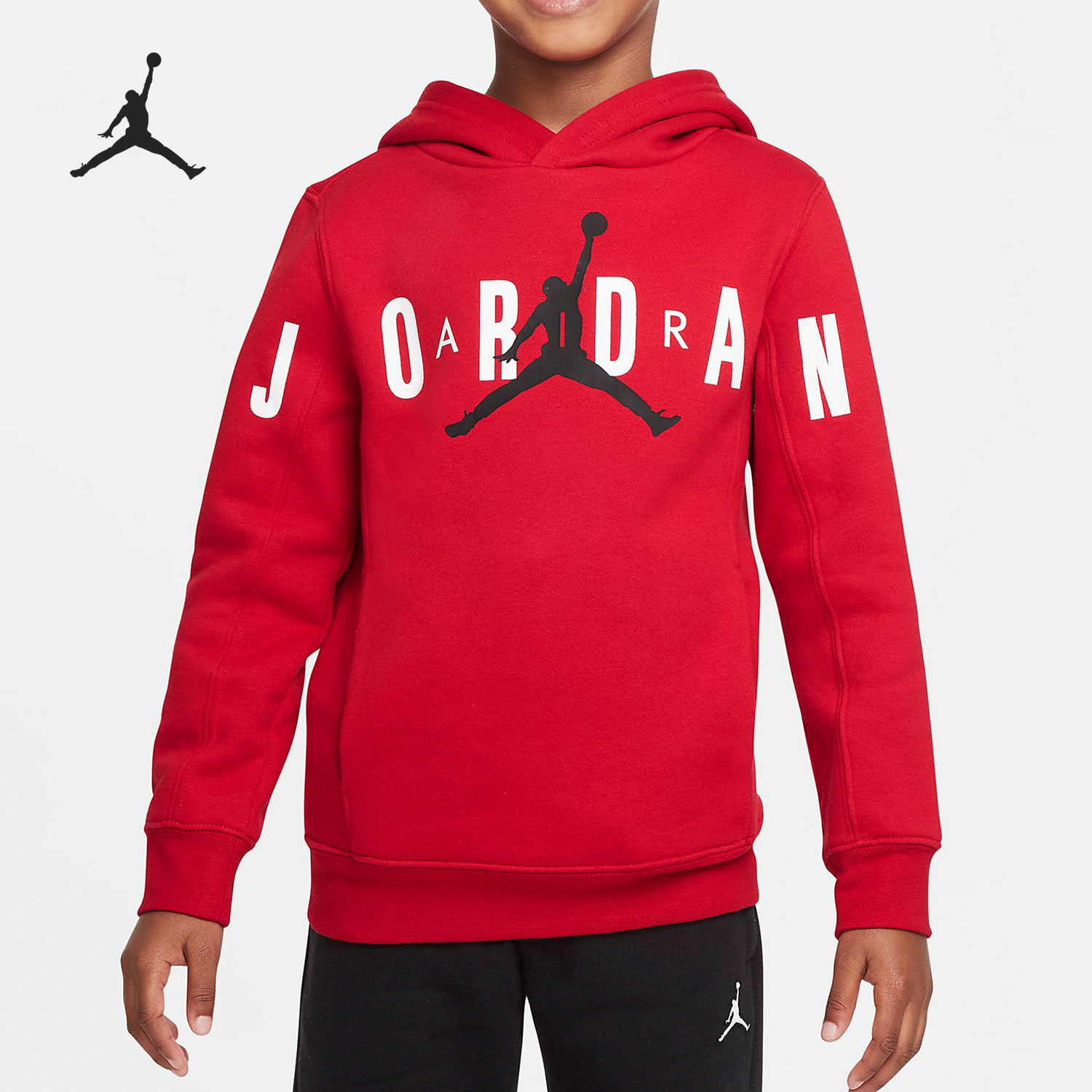 Nike/耐克正品当季新款JORDAN小童运动套头卫衣 HA2417-023
