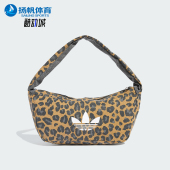 豹纹休闲手提运动挎包JX3198 三叶草女士经典 Adidas 阿迪达斯正品