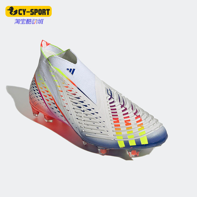 Adidas/阿迪达斯正品猎鹰EDGE+ FG男子运动训练透气足球鞋 GW1040