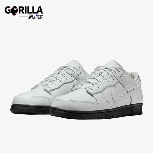 Nike/耐克正品DunkLow新款男女白黑色街头经典休闲板鞋IQ3342-100