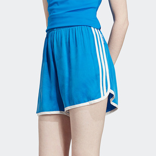 IB5798 26夏三叶草女子运动训练宽松透气短裤 Adidas 阿迪达斯正品