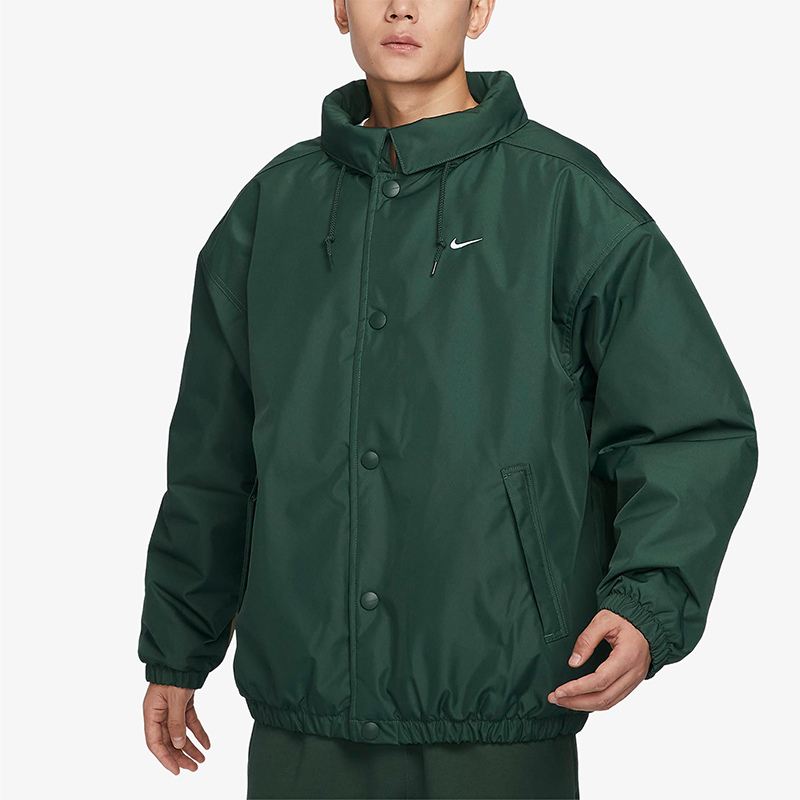 Nike/耐克正品2025男士休闲宽松立领保暖梭织运动棉服FB7853-323