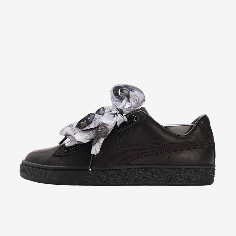 Puma/彪马正品BASKET HEART MIMICRY 缎带女子休闲运动板鞋367028