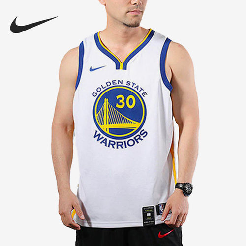 Nike/耐克正品汤普森勇士男子SW11号球迷版球衣864417-105