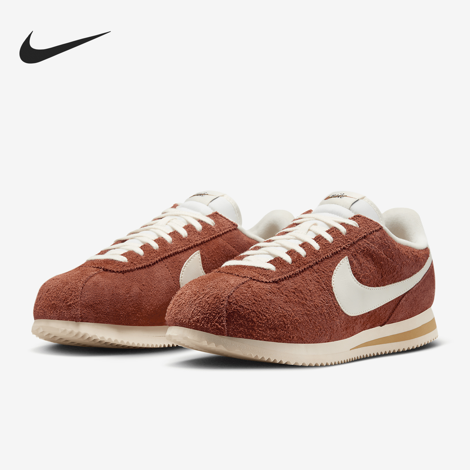 Nike/耐克正品CORTEZ男女复古轻便翻毛皮休闲鞋HF3142-200