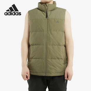 Adidas EH4000 男子保暖轻便运动休闲羽绒服背心 阿迪达斯官方正品