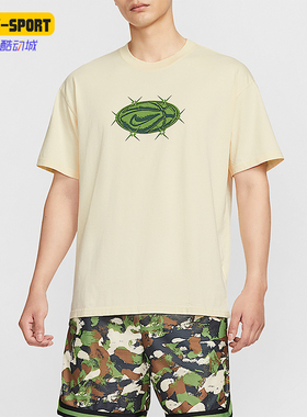 Nike/耐克正品2025夏季款男士运动图案透气休闲短袖HV1676-113