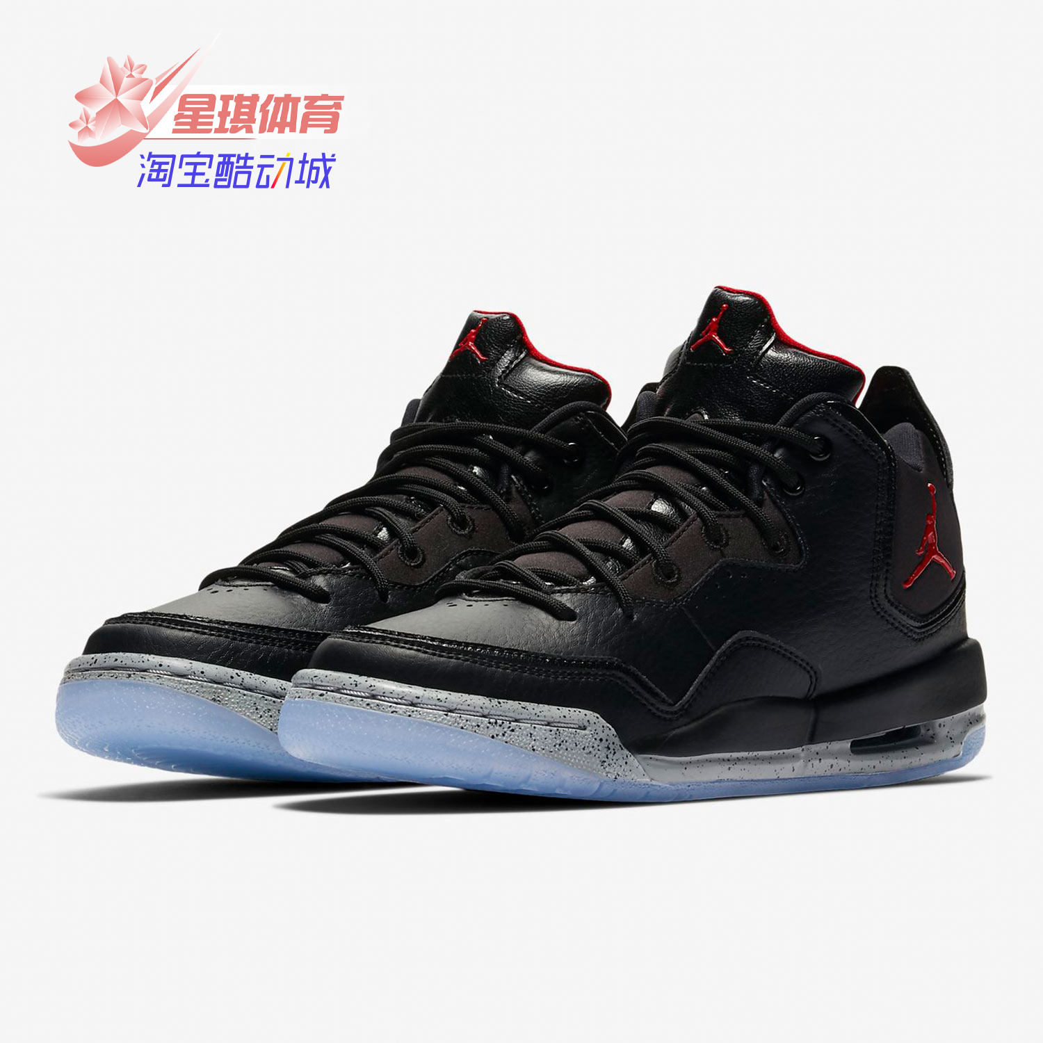 耐克大童运动耐磨气垫篮球鞋