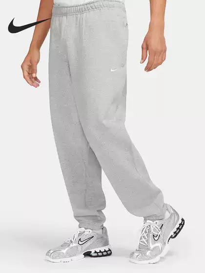 Nike Official Authentic Solo Swoosh Men's Fleece-Lined Soft Sports Pants Da0330-063