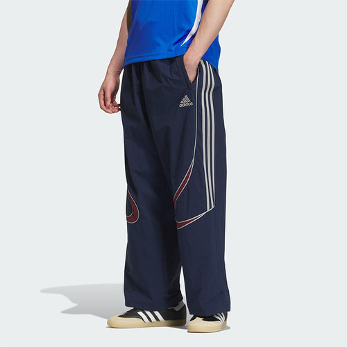 Adidas/阿迪达斯正品舒适春季款男士经典运动梭织直筒长裤KF4944