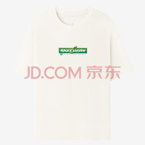 Skechers斯凯奇 正品儿童柔软舒适百搭短袖T恤L225U158-0074