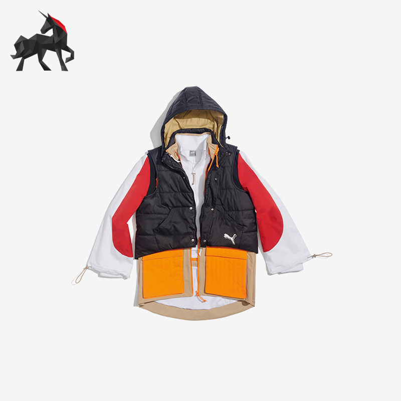 彪马女士连帽时尚潮流休闲外套