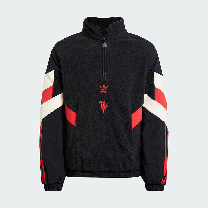 阿迪达斯儿童立领宽松户外卫衣