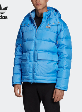 Adidas/阿迪达斯正品新款三叶草男子冬季运动休闲羽绒服FL0016