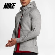 Áo khoác nam Nike / Nike chính hãng mùa thu Jordan Men AJ Hoodie Đan Áo khoác thể thao 860197 - Áo khoác thể thao / áo khoác