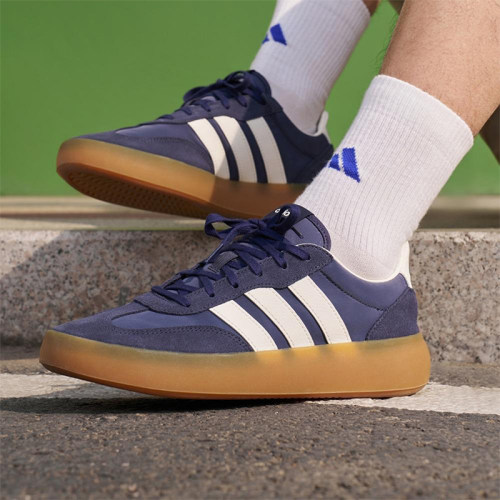 Adidas/阿迪达斯正品BARREDA DECODE男女经典厚底耐磨板鞋JQ6677