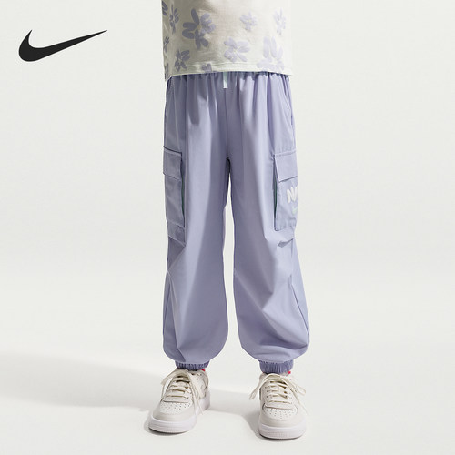 Nike/耐克正品Bold Play小童运动工装时尚束脚休闲长裤IW1754-055