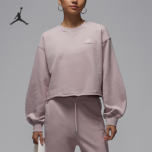耐克正品 卫衣IF1007 ordan Fleece女士运动中短款 627 Flight Nike