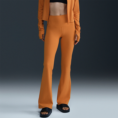 Nike/耐克正品Zenvy女士时尚高腰紧身提臀喇叭裤FV7922-815