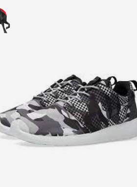 Nike/耐克正品ROSHEOnePrint新款男黑白灰色休经典闲鞋65206-10