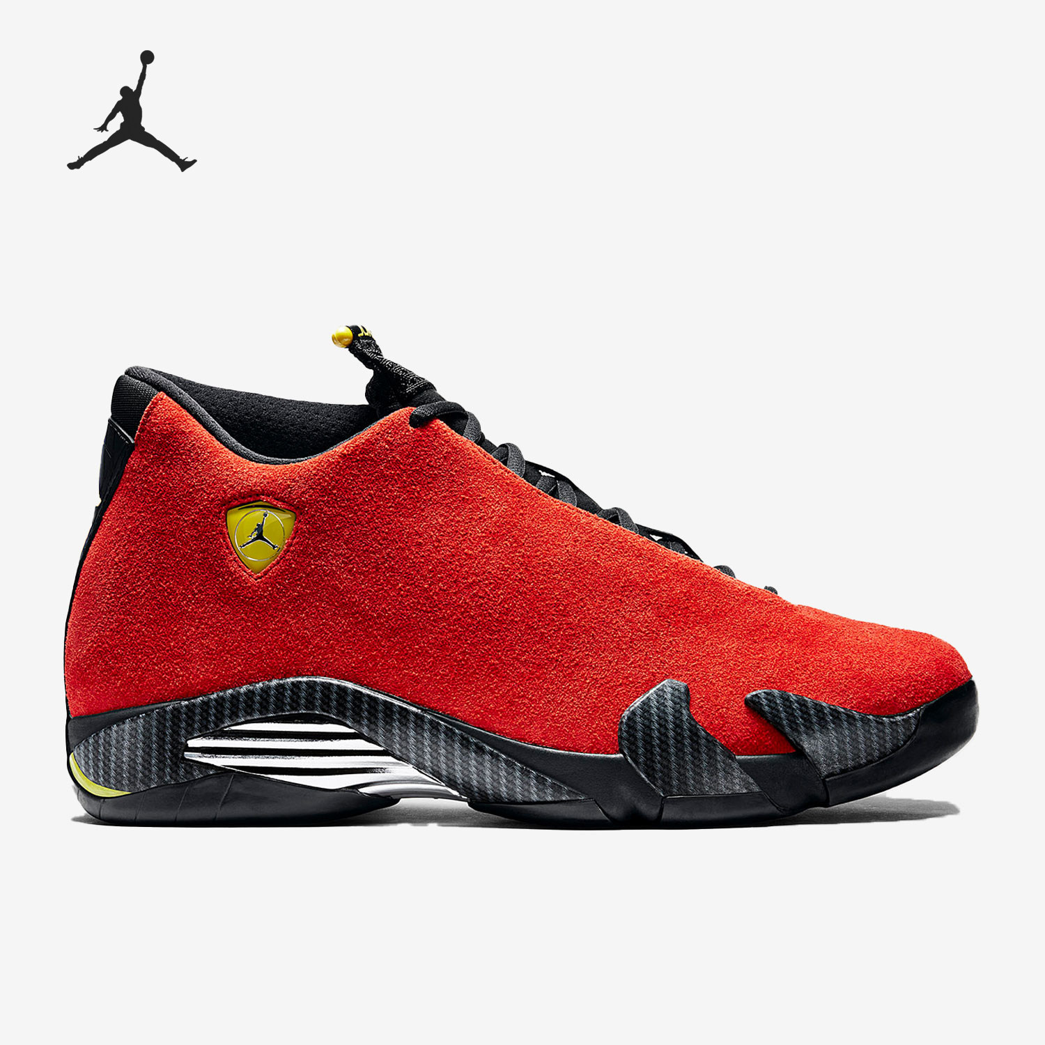 Nike/耐克正品Air Jordan 14 Ferrari男士篮球鞋654459-670