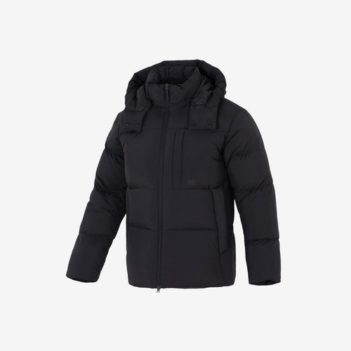 New Balance/NB正品2025新款男子运动休闲连帽羽绒服NPE41031-BK