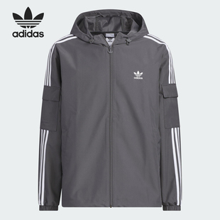 Adidas/阿迪达斯正品三叶草男女时尚经典运动梭织外套KB1942