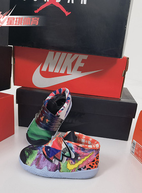 Nike/耐克正品KYBRID S2 (TDV) 儿童运动鞋缓震软底魔术贴 DA2324