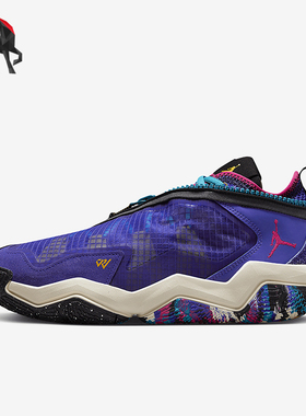 Nike/耐克正品JORDAN男士低帮时尚减震防滑实战篮球鞋DO7190-460