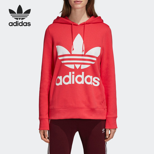adidas正品女子加绒ce2408卫衣