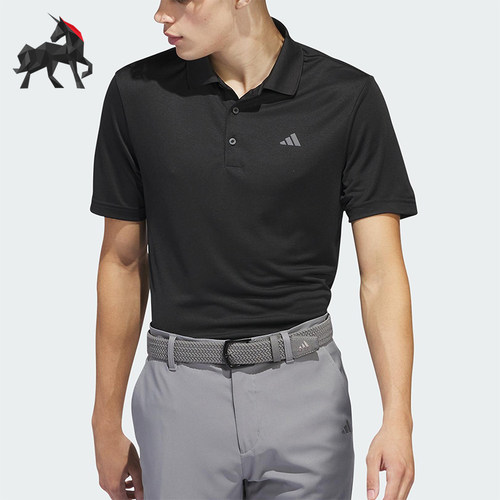 Adidas/阿迪达斯正品2025夏季男士透气经典运动翻领POLO衫IN6418