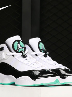 Nike/耐克正品当季新款JORDAN 6 RINGS BG大童篮球鞋 323419-115