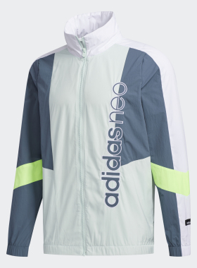 Adidas/阿迪达斯neo M SS TT / WB 男26夏休闲运动外套 FN6528
