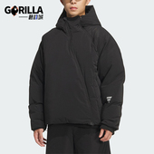 男士 Adidas 款 2025秋季 日常保暖连帽羽绒服KC2576 阿迪达斯正品