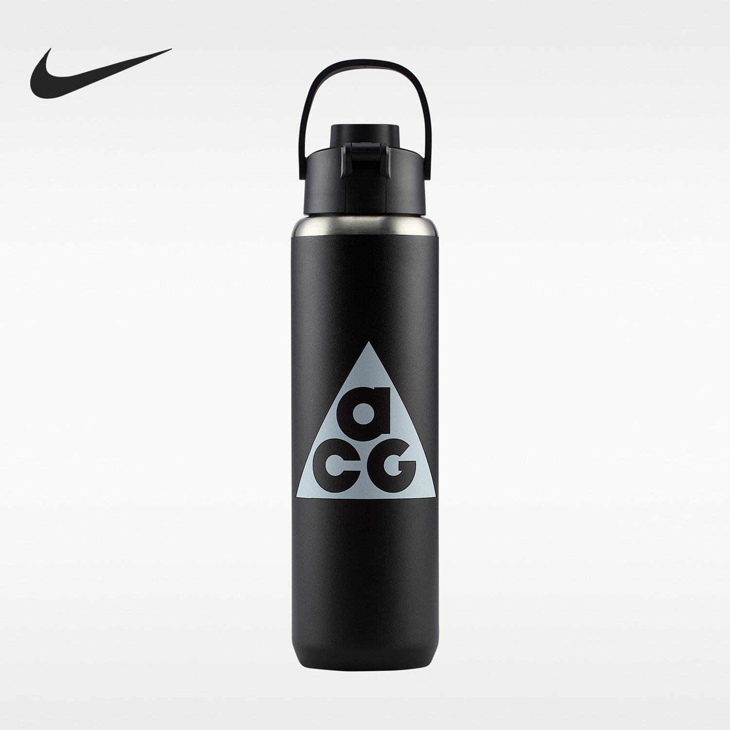 Nike/耐克官方正品2026年男女款耐用大容量印花水壶FQ1552-080
