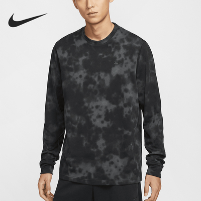 耐克男士水墨风时尚休闲扎染T恤