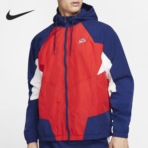 nike耐克正品男子拉链梭织夹克
