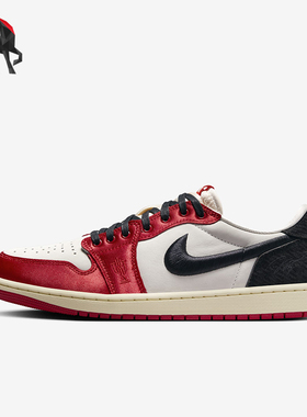 Nike/耐克正品Air Jordan 1 Low 男女同款复古篮球鞋FN0432-100