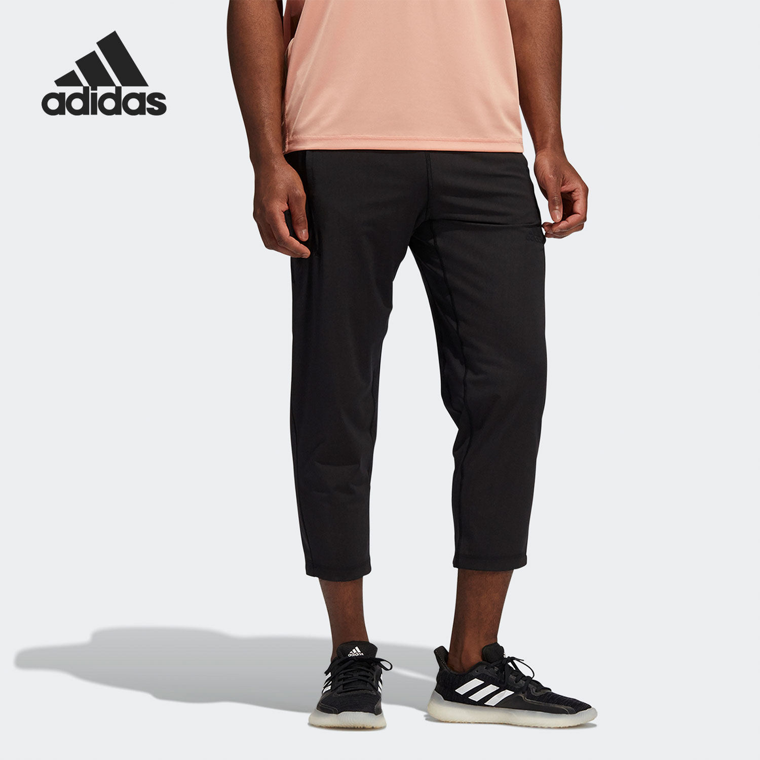 adidas/阿迪达斯官方正品 warp knit yoga 男子运动九分裤 h11112