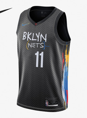 Nike/耐克正品冬季新款透气欧文限定SW球衣篮球T恤 CN1713