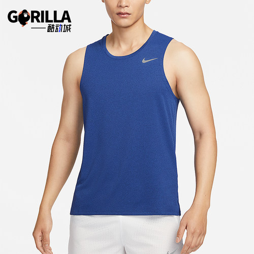 Nike/耐克正品2025秋季款男士套头运动跑步无袖背心T恤DV9322-481