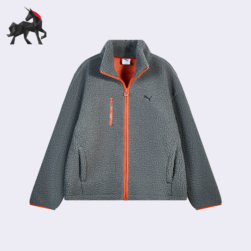 Puma/彪马正品SHERPA FZ男士休闲拉链宽松长袖外套694990-15
